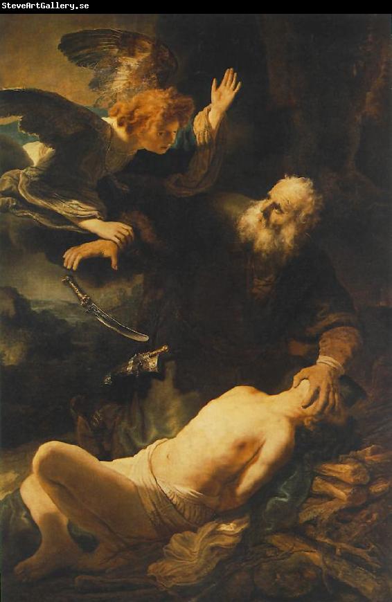 REMBRANDT Harmenszoon van Rijn The Sacrifice of Abraham